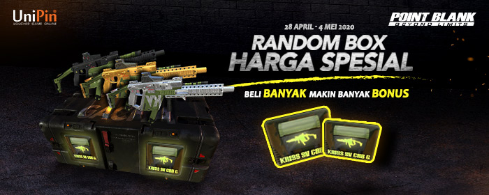 Point Blank Indonesia – Random Box Harga Spesial #PakeUniPin